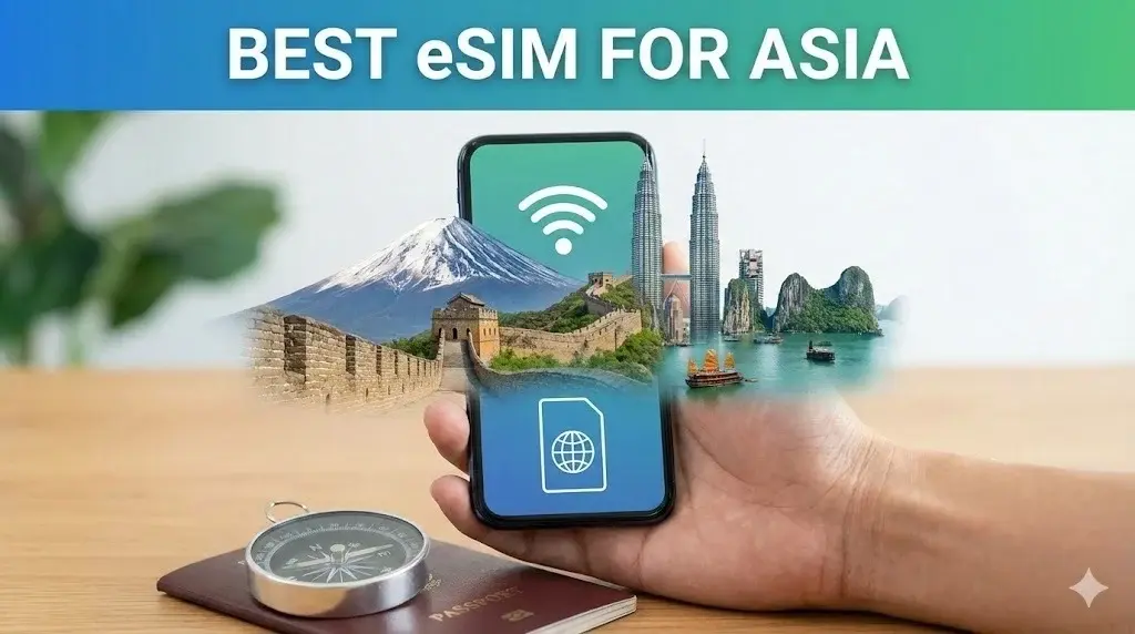 Best eSIM for Asia 2026: Top Providers Compared